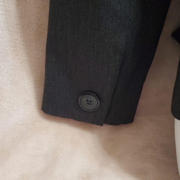 Like NEW 2-Piece Jones New York Pants Suit Charcoal Gray Sz 8 - Picture 9 of 16